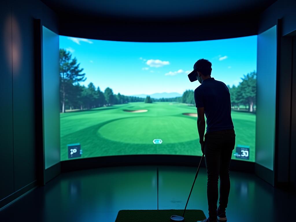 Innovative Golf-Simulatoren und Virtual Reality Training in Zürich